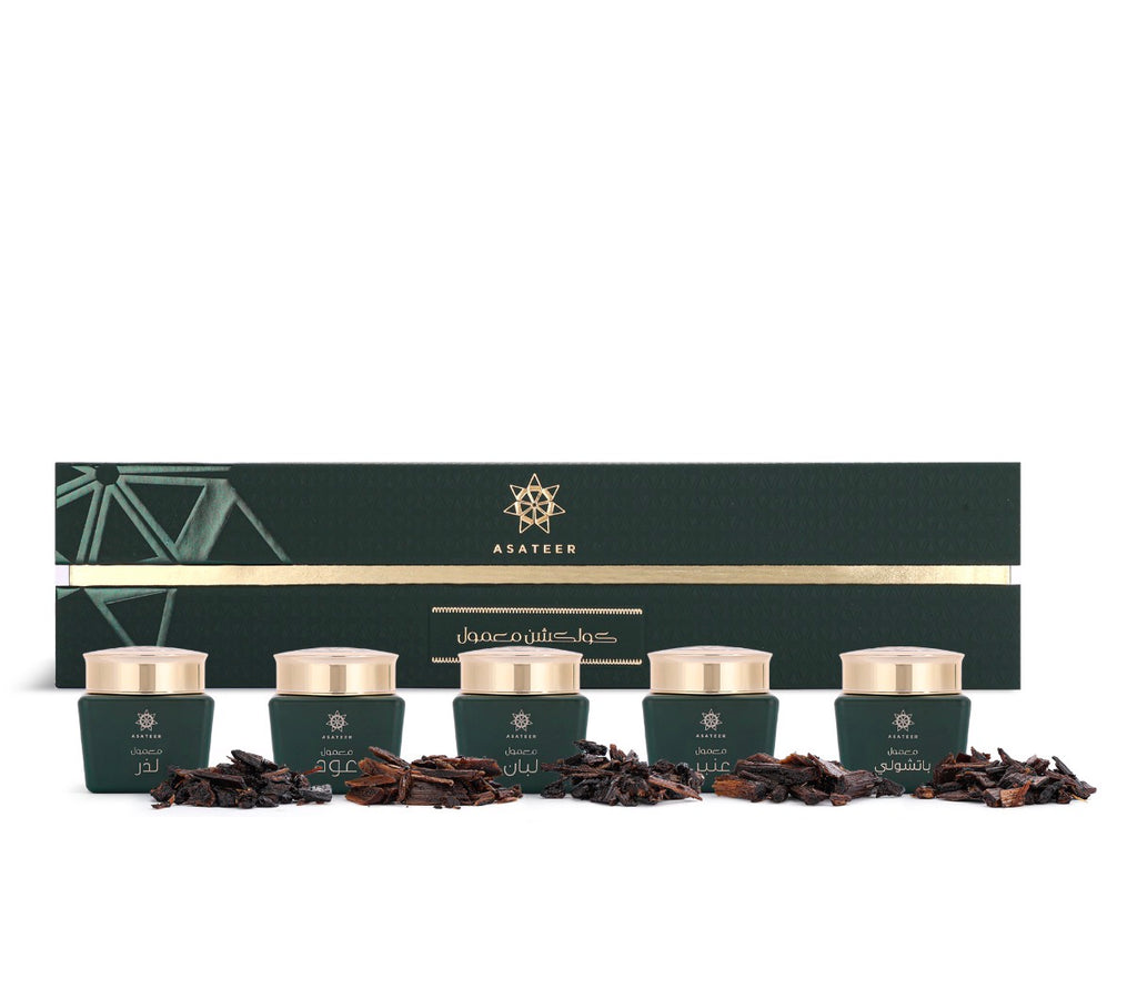 Mamoul Green Collection - 5 pcs