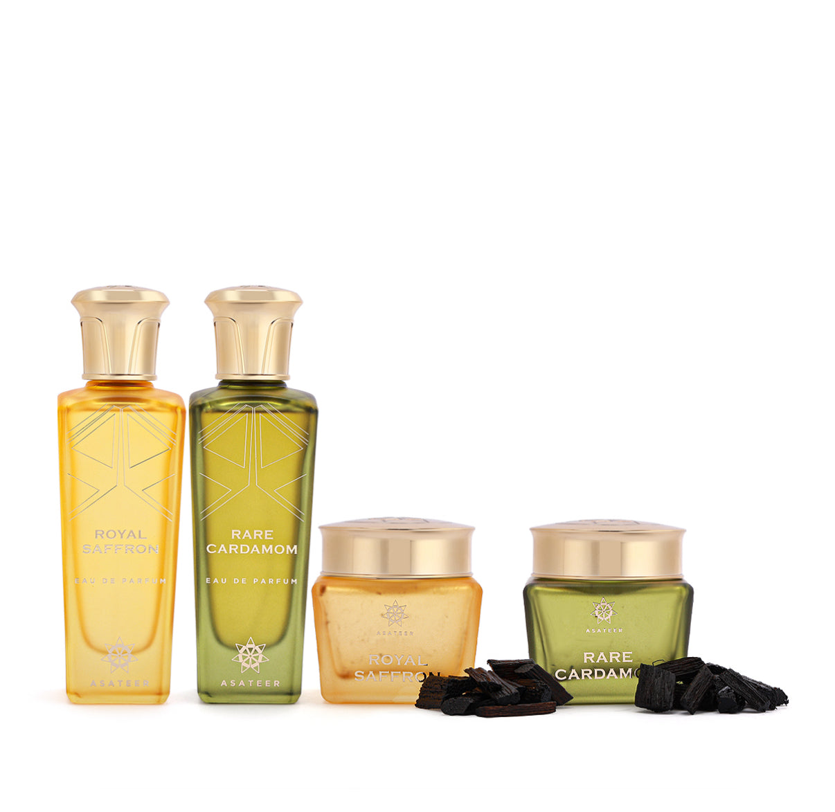 Cardamom Collection Cardamom & Saffron Collection – Asateer Perfumes